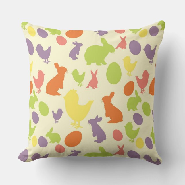 Illustration of Easter background Cushion (Front)