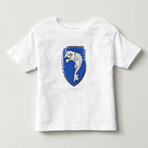 Illustration of heraldic fish symbol on shield toddler T-Shirt