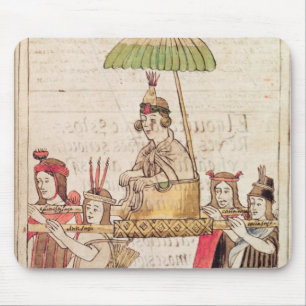 Illustration of Huascar Inca Mouse Pad
