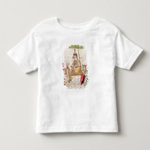 Illustration of Huascar Inca Toddler T-Shirt