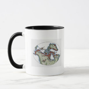 Illustration of Inuit territory Mug