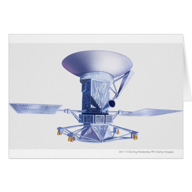 Illustration of Magellan spacecraft (Front Horizontal)