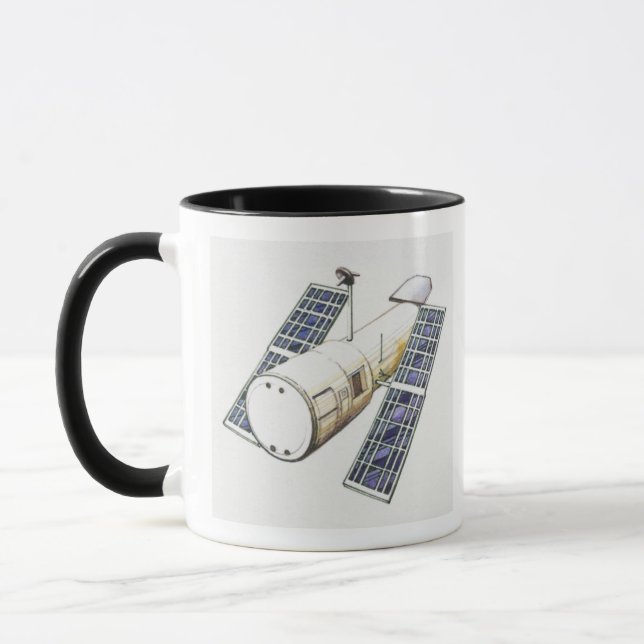 Illustration of satellite used for detecting mug (Left)