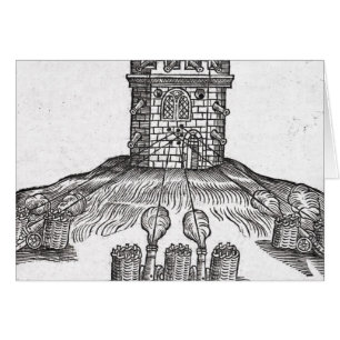 Illustration of siege warfare