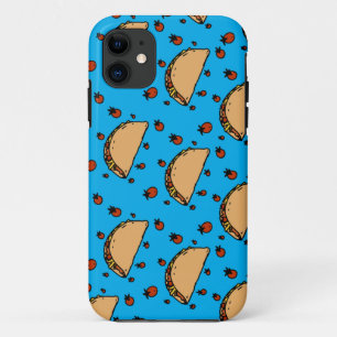 Illustration of tacos iPhone 11 case