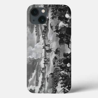 Illustration of the Battle of Gettysburg iPhone 13 Case