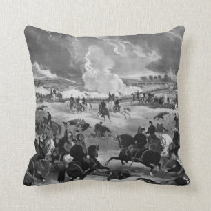 Illustration of the Battle of Gettysburg Cushion