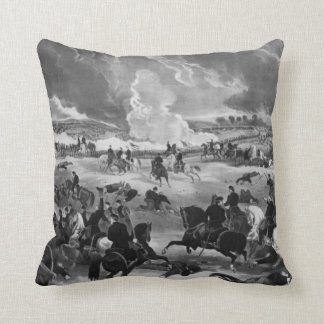 Illustration of the Battle of Gettysburg Cushion