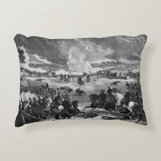 Illustration of the Battle of Gettysburg Decorative Cushion