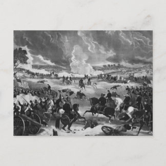 Illustration of the Battle of Gettysburg Postcard