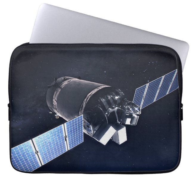 Illustration Of The Dragon Xl Spacecraft. Laptop Sleeve (Front)