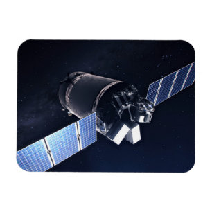 Illustration Of The Dragon Xl Spacecraft. Magnet