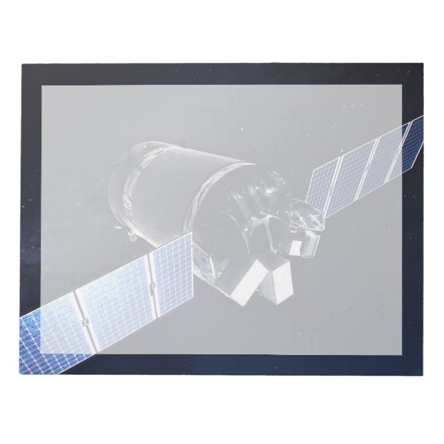 Illustration Of The Dragon Xl Spacecraft. Notepad (Front)