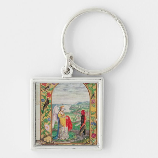 Illustration of the fourth parable key ring (Front)