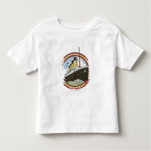 Illustration of Titanic Toddler T-Shirt