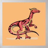 Illustration Of Velociraptor.