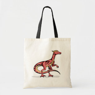 Illustration Of Velociraptor. Tote Bag