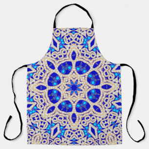 Illustration of vintage background with precious s apron