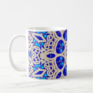 Illustration of vintage background with precious s coffee mug