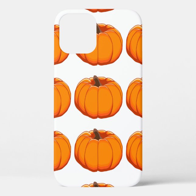 Illustration on theme of bright pattern yellow pum Case-Mate iPhone case (Back)
