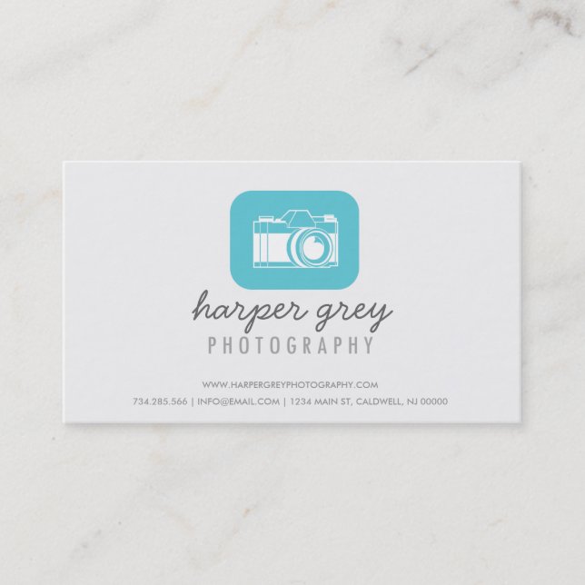 Illustration Photography Business Card (Front)