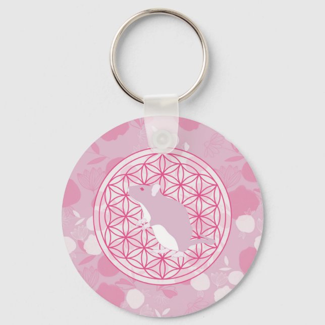 Illustration_sans_titre 166 key ring (Front)