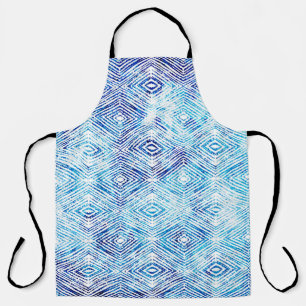 Illustration seamless boho geometric pattern isola apron