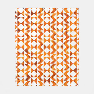 Illustration seamless boho geometric pattern isola fleece blanket