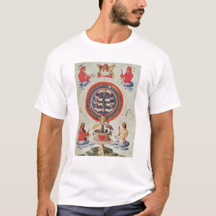 Illustration showing Hermetic Philosophy of T-Shirt