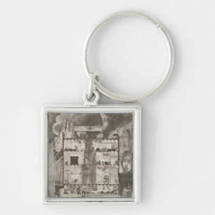 Illustration showing how new long fire hoses could key ring