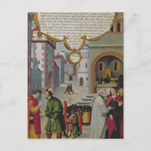 Illustration to Christ's teaching Postcard