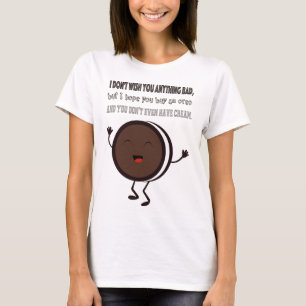 Illustration with a quote about Oreo T-Shirt