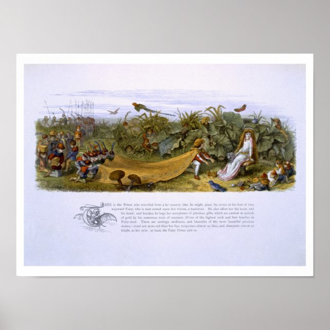 Illustrations from 'In Fairyland: A Series of Pict Poster (Front)