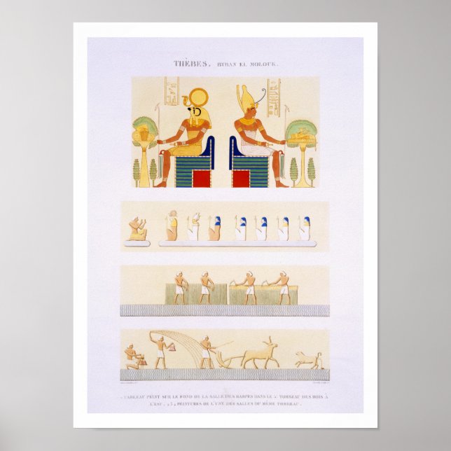 Illustrations of painted boards and murals from th poster (Front)