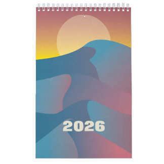 Illustrative Art Calendar 2026