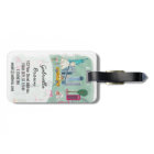 Illustrative blue New York & Paris city map