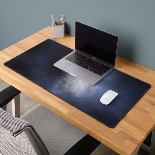 Illustrative Close-Up The Comet Tempel. Desk Mat (Office 2)