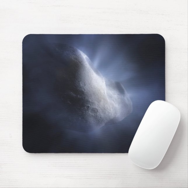 Illustrative Close-Up The Comet Tempel. Mouse Pad (With Mouse)