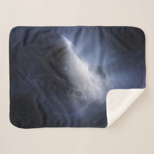 Illustrative Close-Up The Comet Tempel. Sherpa Blanket