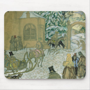 Illustraton for 'Dubrovsky', by Alexander Pushkin Mouse Pad