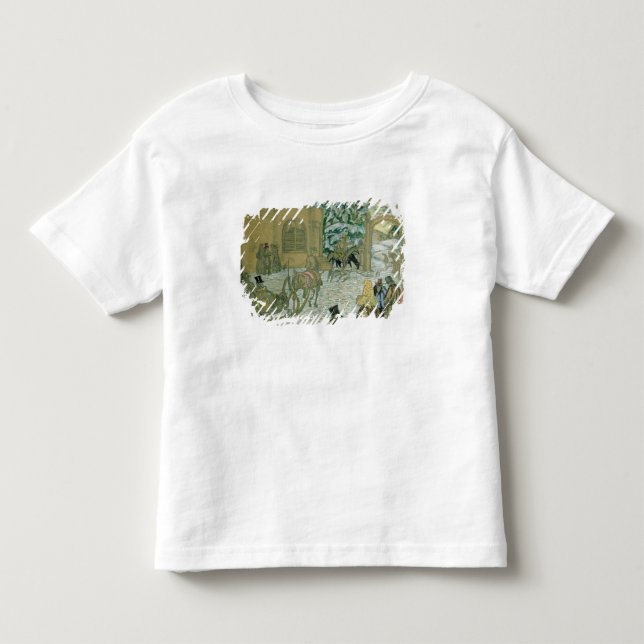 Illustraton for 'Dubrovsky', by Alexander Pushkin Toddler T-Shirt (Front)