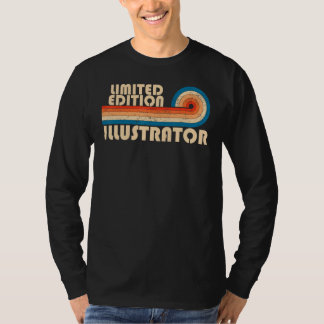 ILLUSTRATOR Funny Job Title Profession Birthday Wo T-Shirt