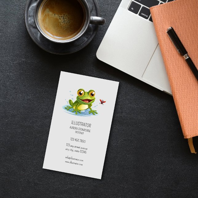 Illustrator | Graphic Design Company Business Card (Creator Uploaded)