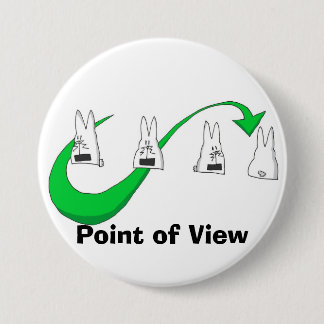 illy14 punti di vista verde, Point of View 7.5 Cm Round Badge