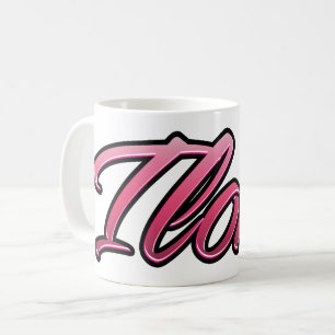 Ilona faded pink cup tea cup coffee cup