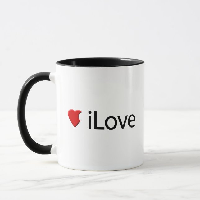iLove - I Love Parody Coffee Mug (Left)
