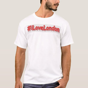 "#iLoveLondon" Cute Design. Buy Now T-Shirt