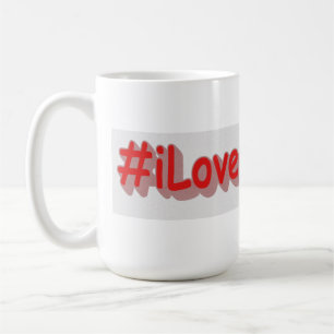 "#iLoveMichigan " Cute Design. Buy Now Coffee Mug