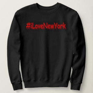 "#iLoveNewYork" Cute Design. Buy Now Sweatshirt