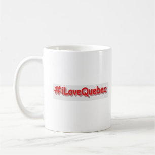 "#iLoveQuebec " Cute Design. Buy Now Coffee Mug
